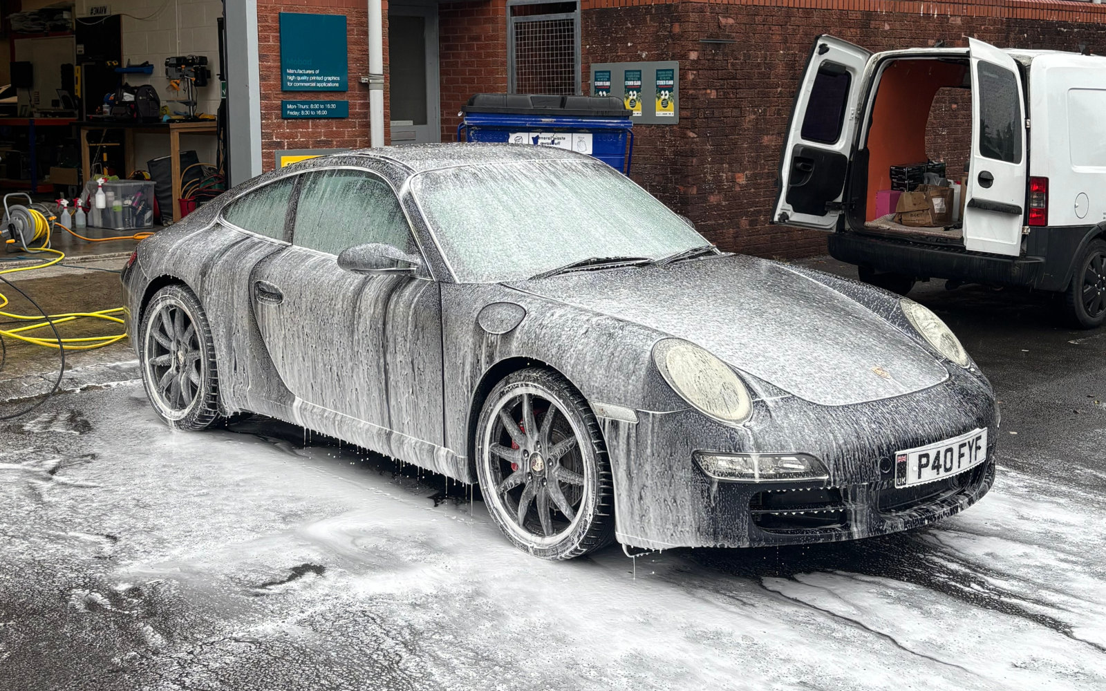 Clay bar paint correction